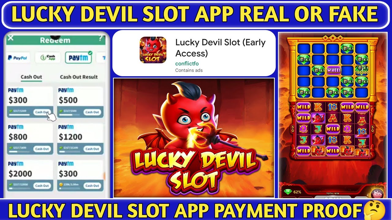 Does Lucky Devil Slots Pay Real Money?