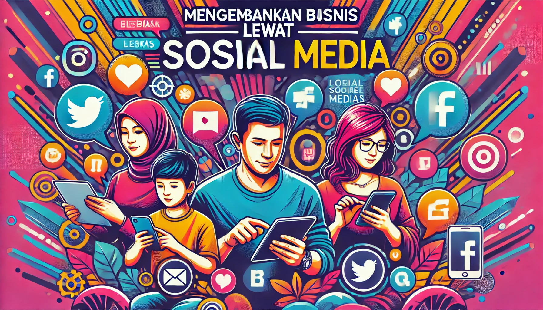 cara menggunakan media sosial untuk usaha